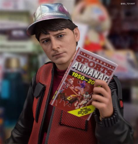 Check Out Hot Toys Marty Mcfly Back The The Future Part Ii Action Figure Geektyrant