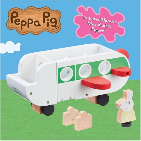 Peppa Pig | Pig Aeroplane Play Set and Accessories | White | SportsDirect.com