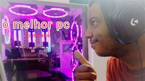 Veja Como Ficou Meu Primeiro Pc Gamer O Gabinete Pichau Pouter E