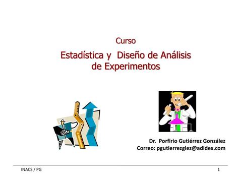 Ppt Curso Estadística Y Diseño De Análisis De Experimentos Powerpoint