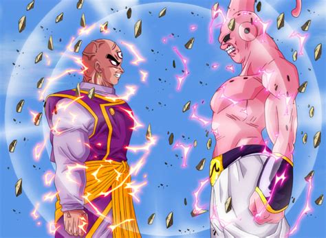 Mystic Tenshinhan Vs Super Buu By Mysticerlangshen On Deviantart