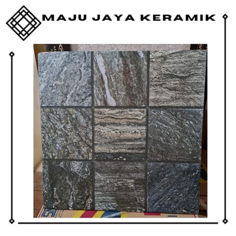 Jual Keramik Lantai X Matte Kasar Motif Batu Keramik Lantai Taman