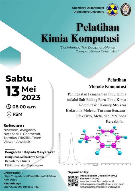 Computational Training Kimia Undip