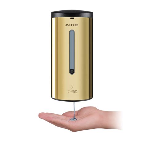 Aike Ak1205 Dispensador De Jabón Automático De Pared De Acero