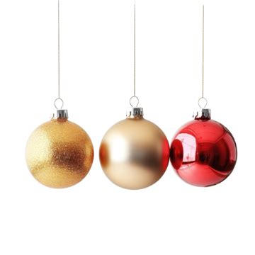 Hanging Shiny Christmas Decoration Element Png Ball Hanging