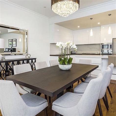 Nick Scali Furniture on Instagram: “The Alfa dining table styled in this stunning home by ...