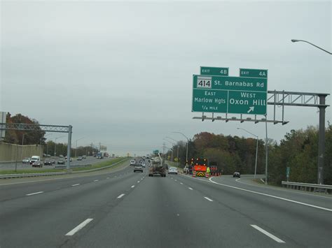 Maryland Interstate 95 Northbound Cross Country Roads