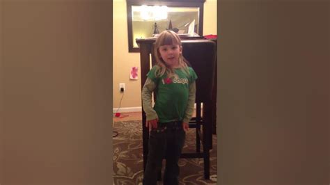 Sophia Singing Her Own Song Youtube