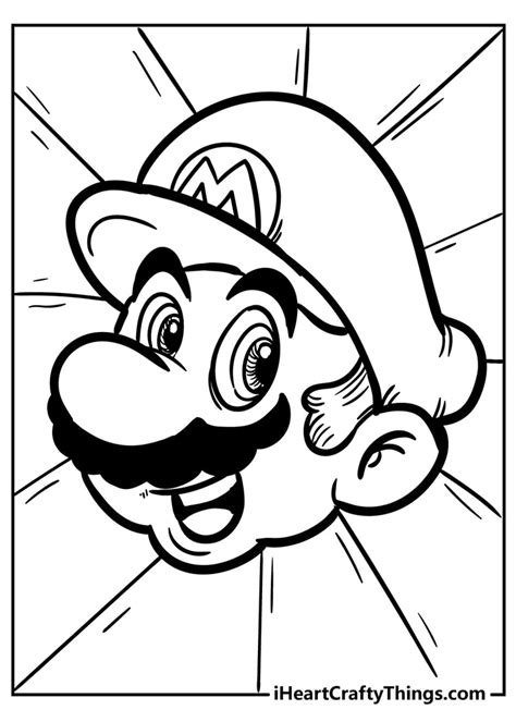 Super Mario Bros Coloring Pages Printables