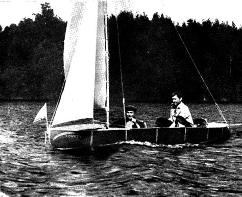 Секционная туристическая лодка (Проекты / Туристические суда / 1963 ...