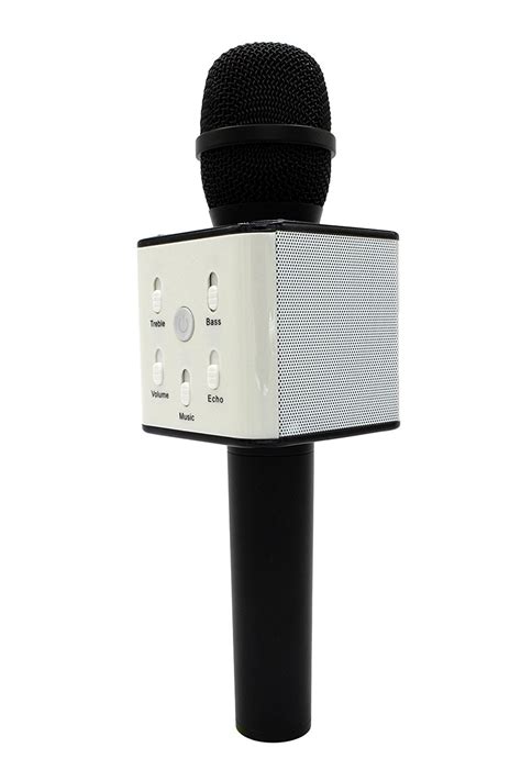 iKARAOKE Microphone wireless karaoke machine, 2 in 1 built in Bluetooth Speaker and handheld Mic ...