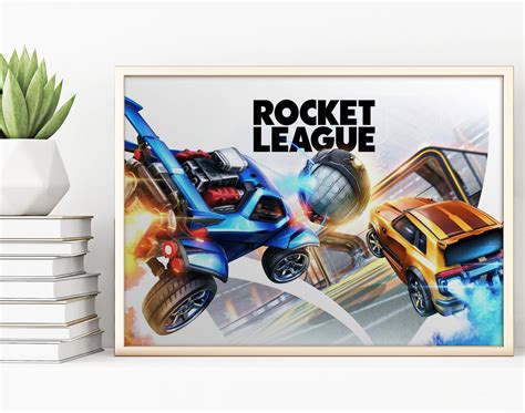 Rocket League Rocket League video game Poster | Etsy