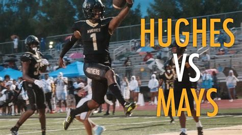 Langston Hughes Vs Mays Football Game Highlights 2022 Youtube