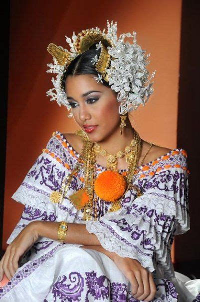 10 ideas de Partes de una pollera de lujo vestidos tipicos panameños