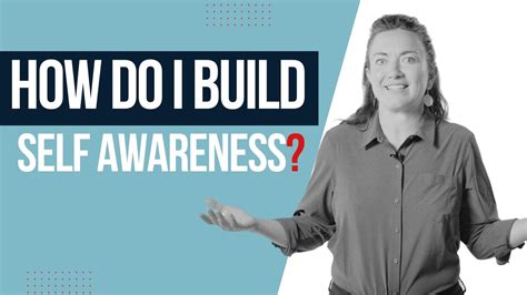 How Do I Build Self Awareness Rebecca Martin Coaching Youtube