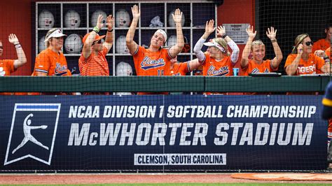 Clemson Ncaa Softball Regional Vs Unc Greensboro