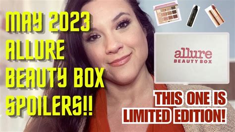 MAY 2023 ALLURE BEAUTY BOX SPOILERS THE READERS CHOICE AWARDS LIMITED