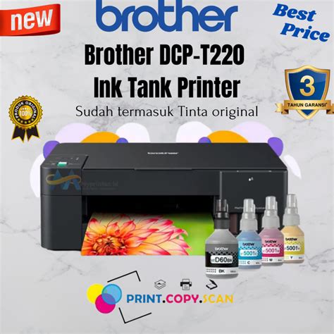 Jual Brother Dcp T Printer Ink Tank Original Shopee Indonesia