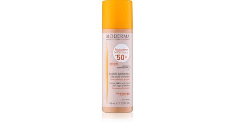 Прегледи на Bioderma Photoderm Nude Touch защитен тониращ флуид за смесена към мазна кожа на