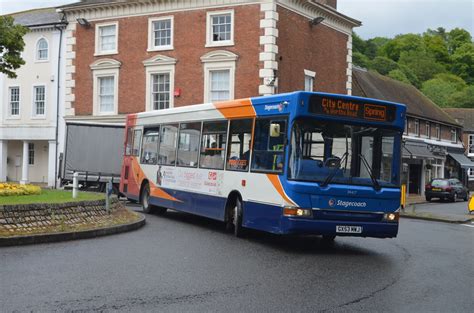 Stagecoach South 2003 Transbus Dart SLF GX53MWJ 34417 Wit Flickr