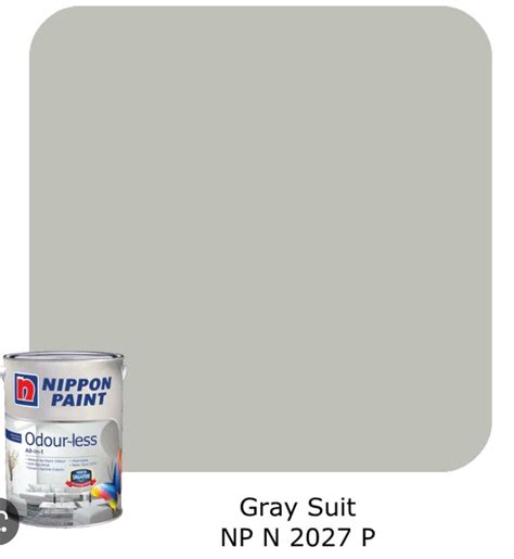 Nippon Paint Vinilex 5000 Gray Suit Furniture Home Living Home