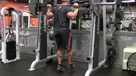 Smith Machine Single Leg Calf Raise Youtube