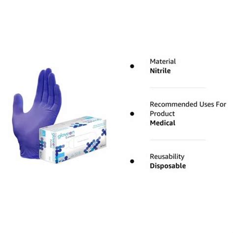 Gloveon Nitrile Powder Free Hand Gloves At Rs Box Ambegaon Pune