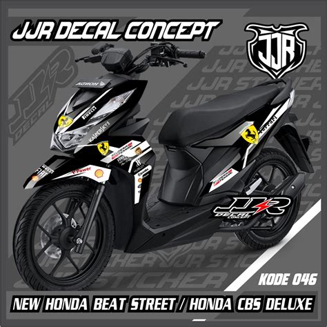 Jual Stiker Decal new Beat Street - beat Deluxe 2020-2023 full body ...