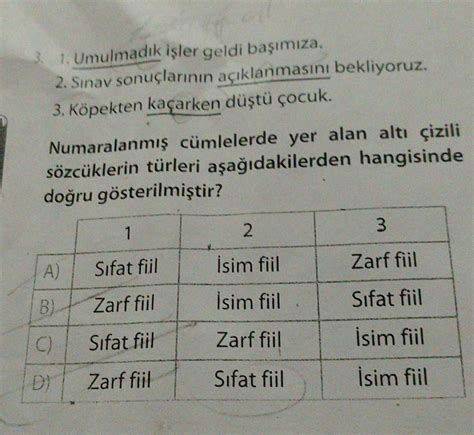 türkçe 8 sınıf fiilimsiler Eodev