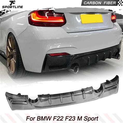 Carbon Faser FRP Auto Hintere Sto Stange Lip Diffusor F R BMW F22 F23 M