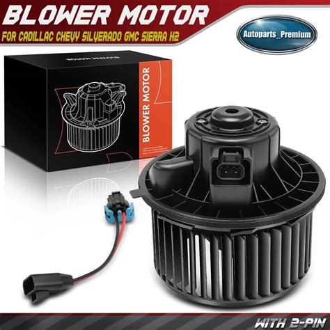 Boxi Heater Blower Motor W Fan Cage Compatible With Chevrolet