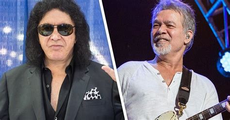 Kiss Gene Simmons Pays Tribute To Eddie Van Halen My Heart Is Broken