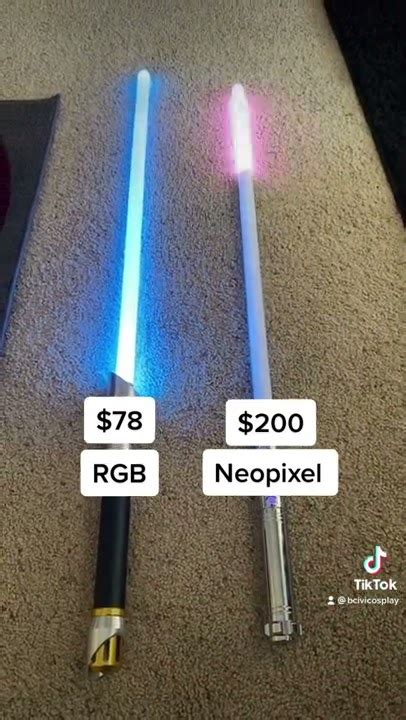 Rgb Vs Neopixel Lightsabers Youtube