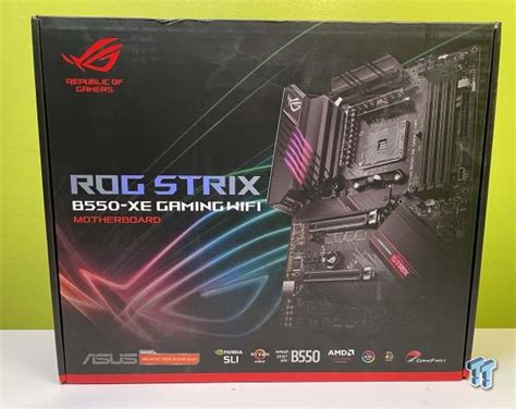 Asus Rog Strix B550 Xe Gaming Wi Fi Motherboard Review