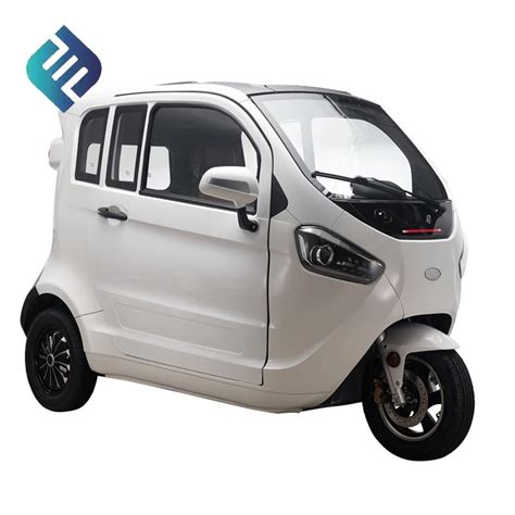 650W Enclosed Three Wheel Electric Vehicle OEM New Energy Car City