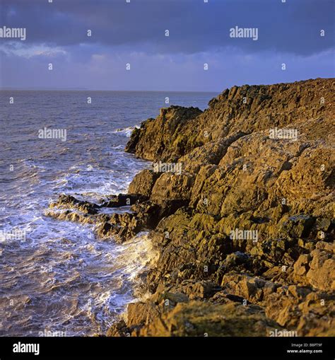 Brean Down Stock Photo Alamy