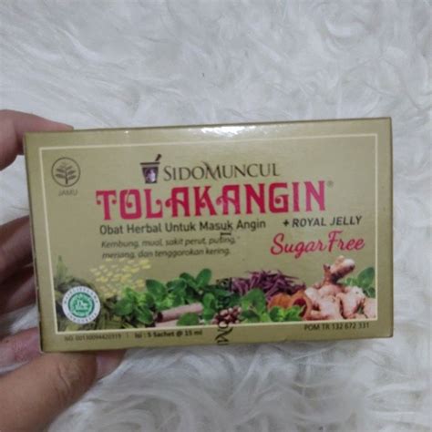 Jual Tolak Angin Sugar Free Isi 5 Sachet Shopee Indonesia