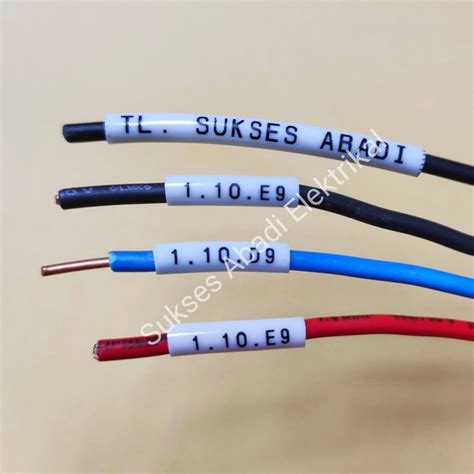 Jual Marking Label Kabel Custom Shopee Indonesia