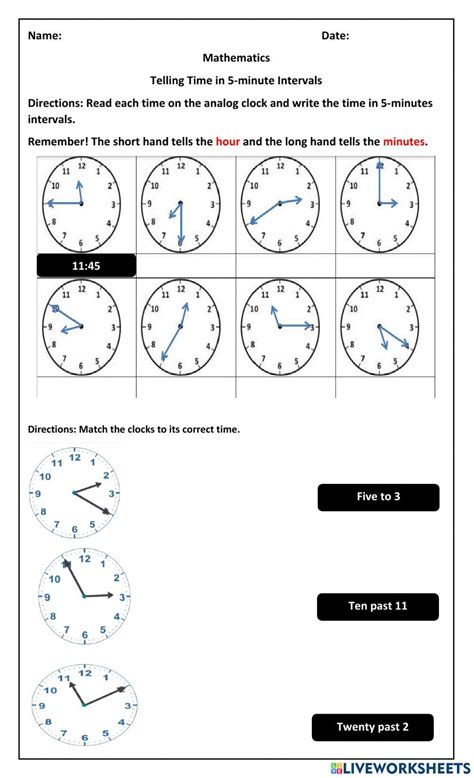 Free Time Worksheet 5 Min Intervals Download Free Time Worksheet 5 Min