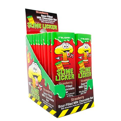 Toxic Waste Slime Licker Chocolate Bar Iwholesalecandy