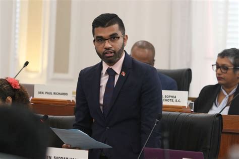 Opposition Prepared To Go To Court To Stop Interception Bill —senator Saddam Hosein Trinidad