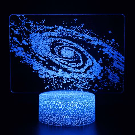 The Milky Way Galaxy 3d Optical Illusion Lamp — 3d Optical Lamp