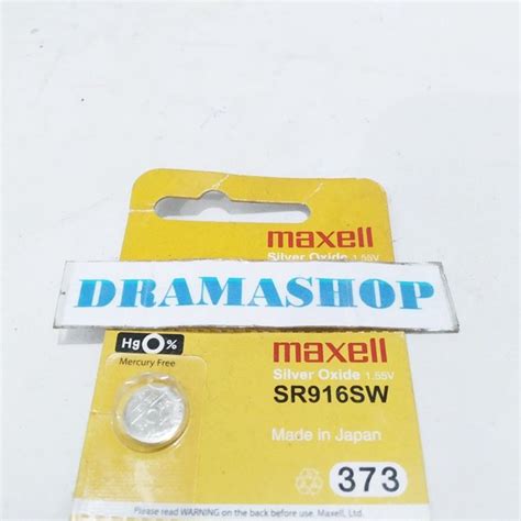 Jual Baterai Batre Jam 373 SR916SW Original di Lapak dramashop | Bukalapak