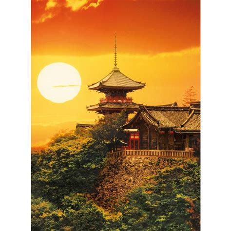 Puzzle 1000 pièces Kyoto Japon Puzzle Clementoni Rue des Puzzles