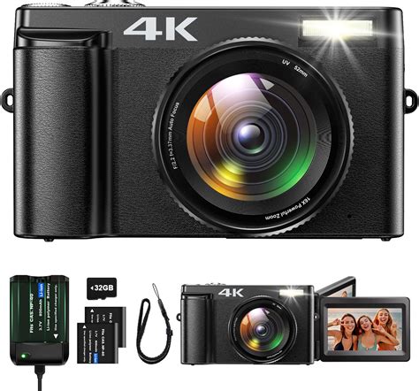 Amazon K Digital Camera For Photography With Flip Screen