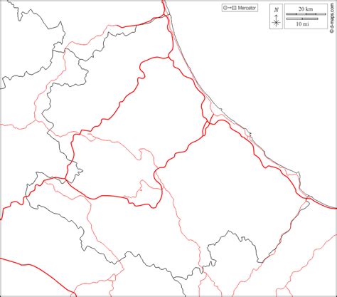 Abruzzo Mappa Gratuita Mappa Muta Gratuita Cartina Muta Gratuita