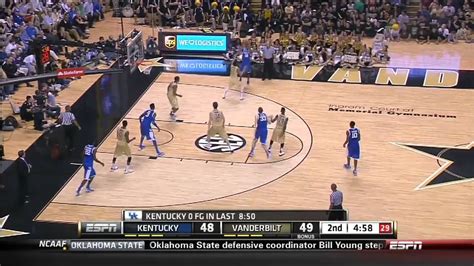 01 10 2013 Kentucky Vs Vanderbilt Men S Basketball Highlights YouTube