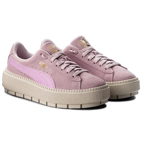 Zapatillas Puma Suede Platform Trace Jr Winsome Orchid Orchid