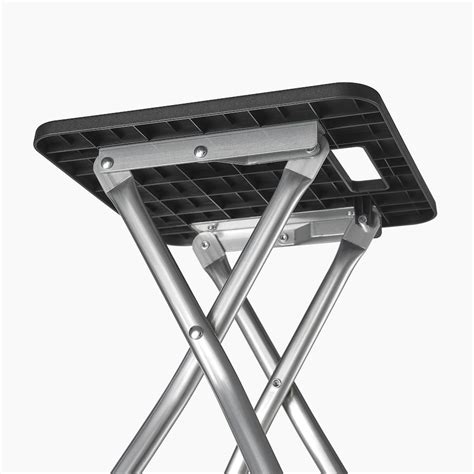 GUNDE folding stool, black - IKEA