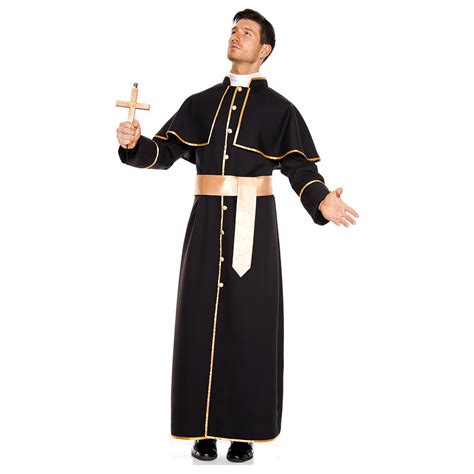 Deluxe Priest Costume 76024-L - Walmart.com